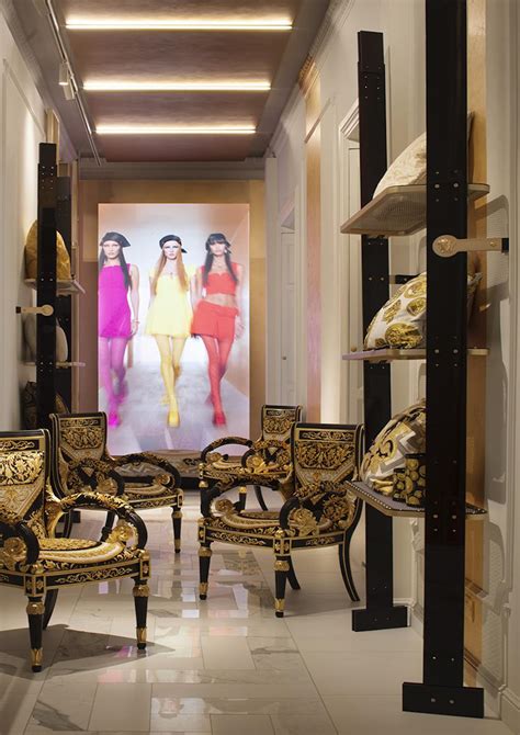 Versace Home Store.